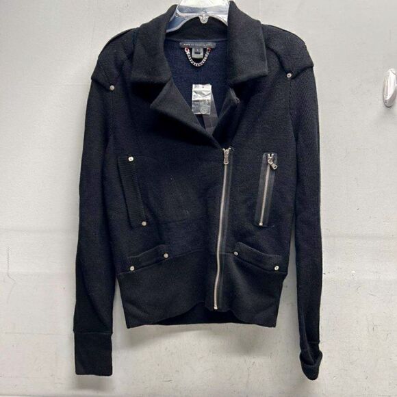 Marc Jacobs Jackets & Blazers - Marc Jacobs moto knit sweater jacket NWT